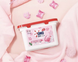 Viên giặt nước hoa Omo - hộp 50 viên - 400gram