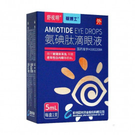 Nhỏ mắt Amiodopeptide Thư Thị Minh cho đục dịch kính, đục thủy tinh thể do mắt lão hoá