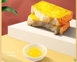 Bánh mì gối phô mai nướng 510 Gram (Ba con sóc)