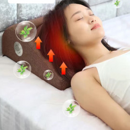 Gối nệm moxibustion kèm 20 viên moxa