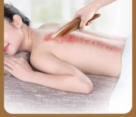 Ống Gua Sha sừng trâu