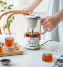 Ấm nấu trà cafe cháo dinh dưỡng đa năng Buydeem