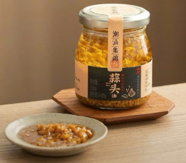 Combo 2 hũ dầu tỏi chiên tỏi hành chế biến và chấm thức ăn