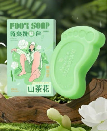 Xà phòng rửa chân hương hoa trà chiết xuất thảo dược khử trùng, khử mùi, chống ngứa cho nam và nữ