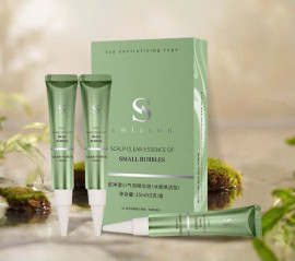 Combo 3 tuýp tinh chất làm sạch nang tóc da đầu trước khi gội (Swisson)