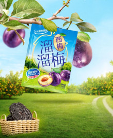 Combo 2 gói mận khô dinh dưỡng hỗ trợ tiêu hoá